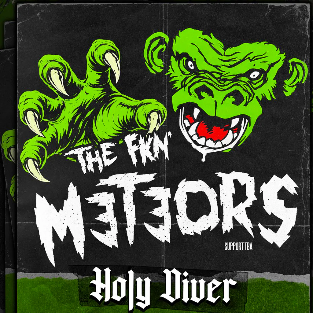The Meteors at Holy Diver