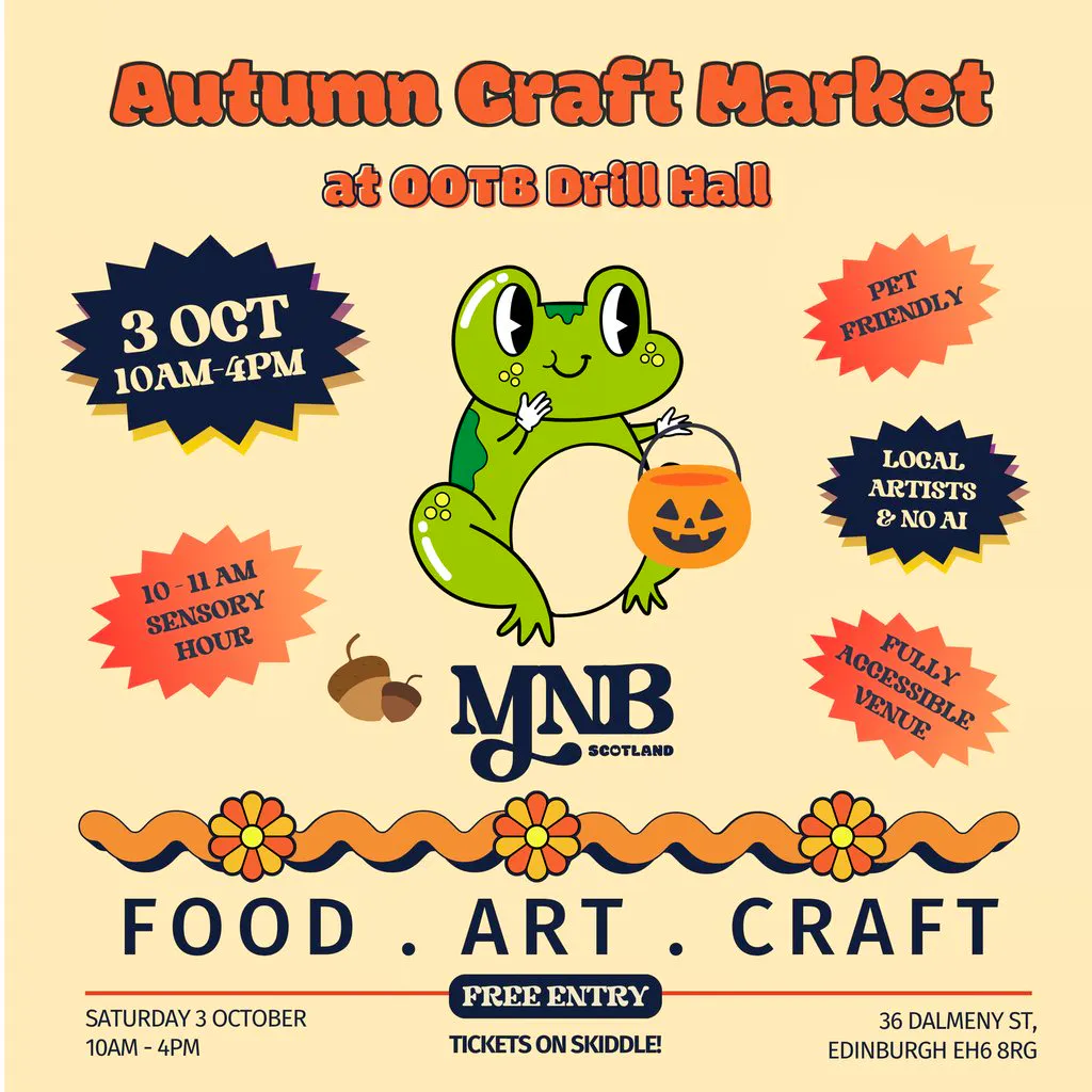 MNB Autumn Craft Market at Out Of The Blue and Drill Hall Arts Cafe