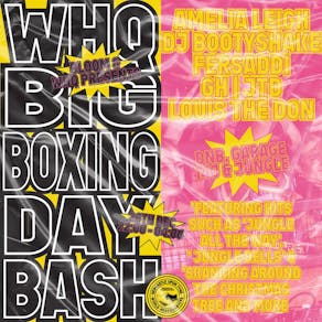 WHQ'S Big Boxing Day Bash