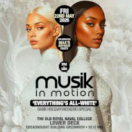 MUSIK IN MOTION Celebrates Max's - All-White Birthday Party at Lower Deck