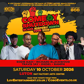 COBO : Comedy Shutdown | Black History Month Special - Luton