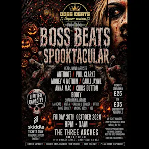 Boss Beats Super Sessions Spooktacular