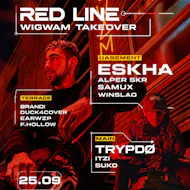 RED LINE: ESKHA - TECHNO, HARD BOUNCE & HARD TRANCE in DUBLIN at Wigwam Dublin