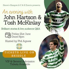 An Evening with John Hartson & Tosh McKinlay at Grace's Irish Sports Bar