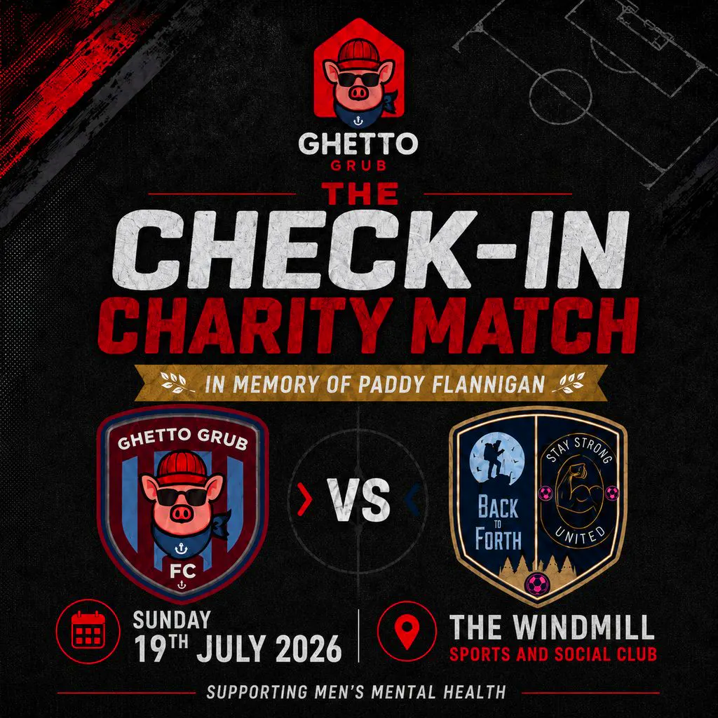 The Check-In Charity Match at Windmill Sports And Social Club