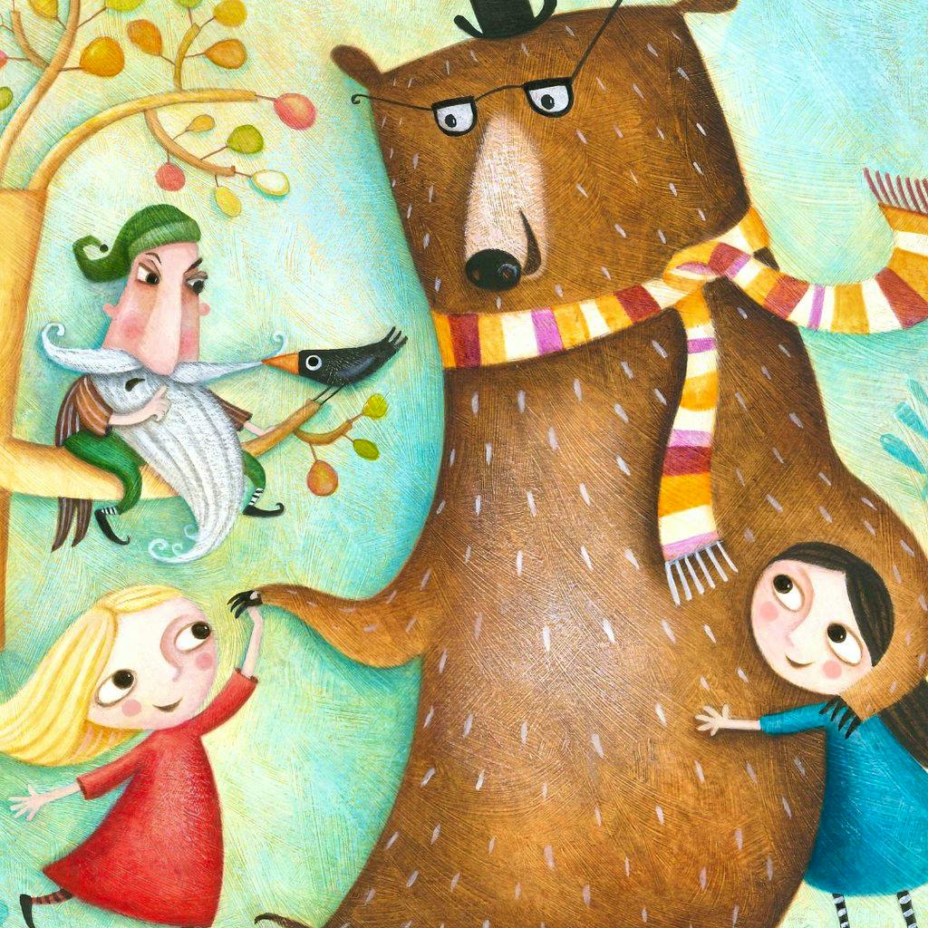 Snow White Rose Red Bear Brown at Norden Farm Centre For The Arts