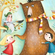 Snow White Rose Red Bear Brown at Norden Farm Centre For The Arts