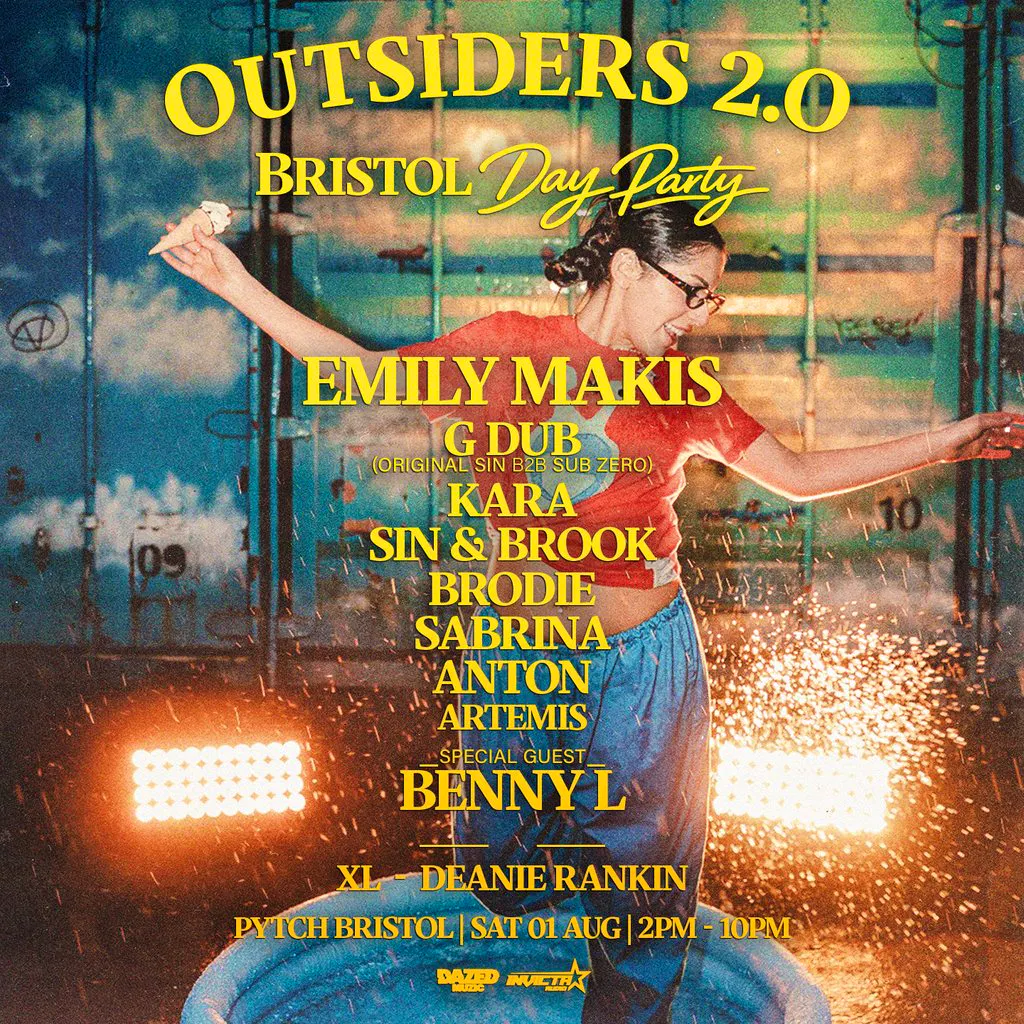 Emily Makis - Outsiders 2.0 Day Party: Bristol at Pytch Yard