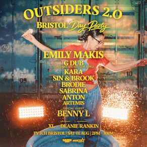 Emily Makis - Outsiders 2.0 Day Party: Bristol