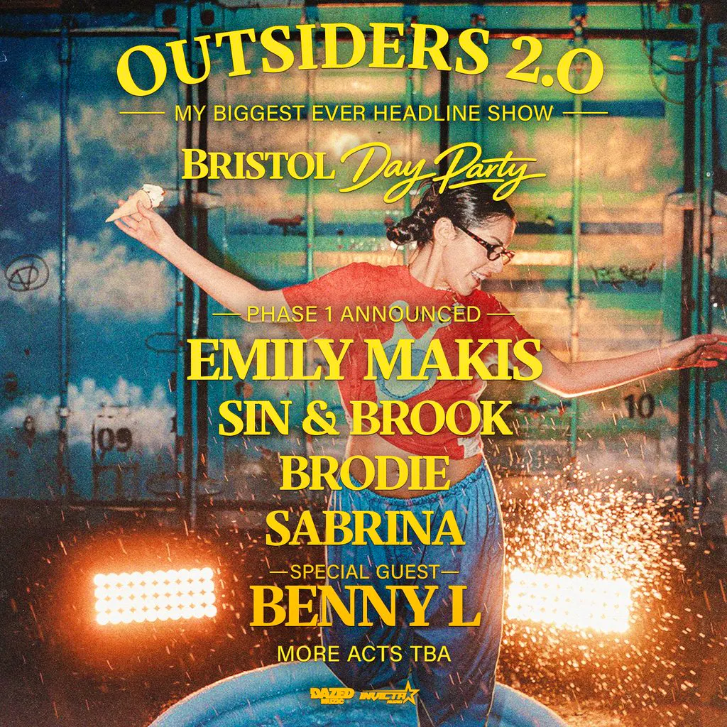 Emily Makis - Outsiders 2.0 Day Party: Bristol at Pytch Yard