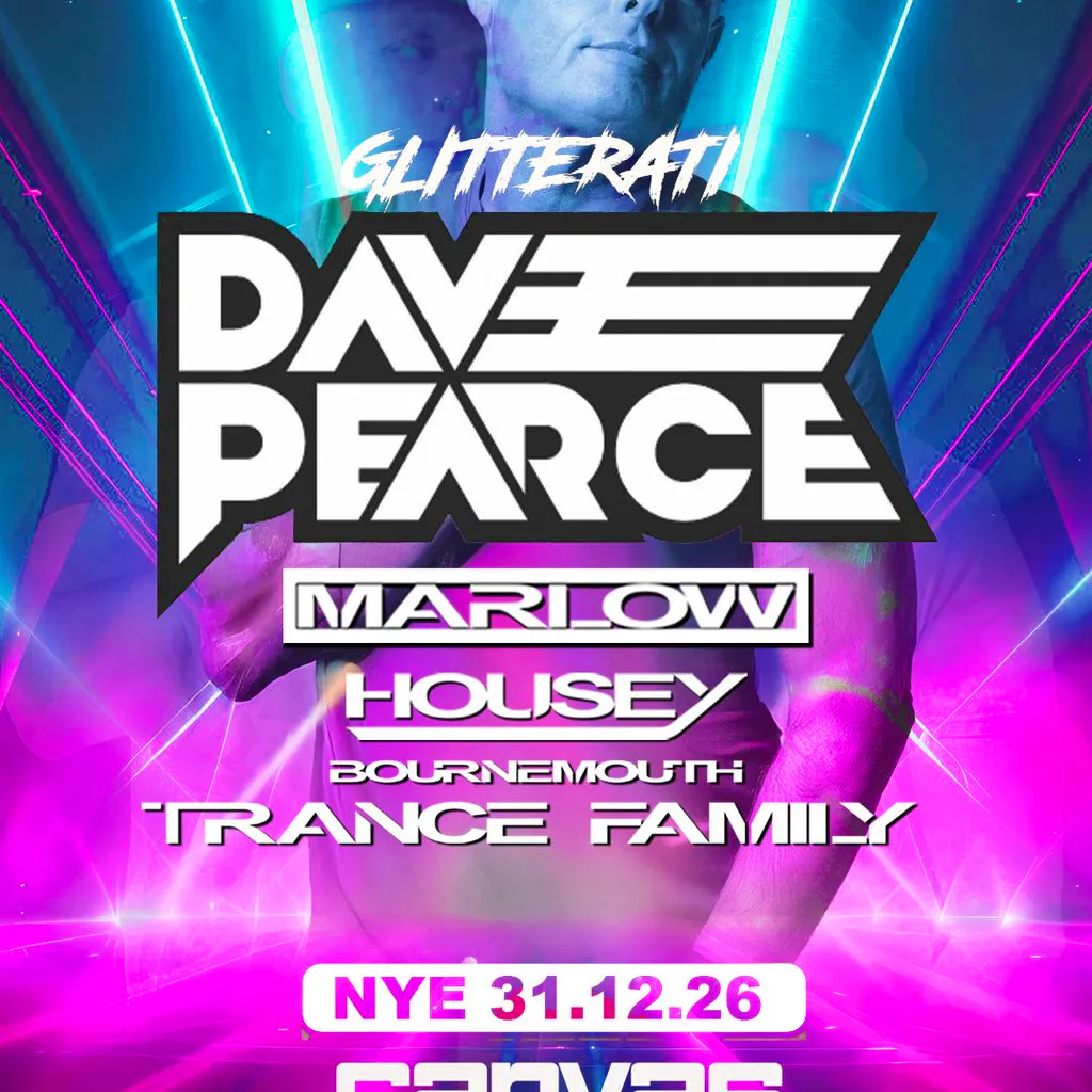 Dave Pearce Live: New Year's Eve at Canvas at Canvas