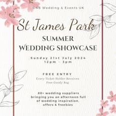 St James Park Summer Wedding Showcase at St James Park