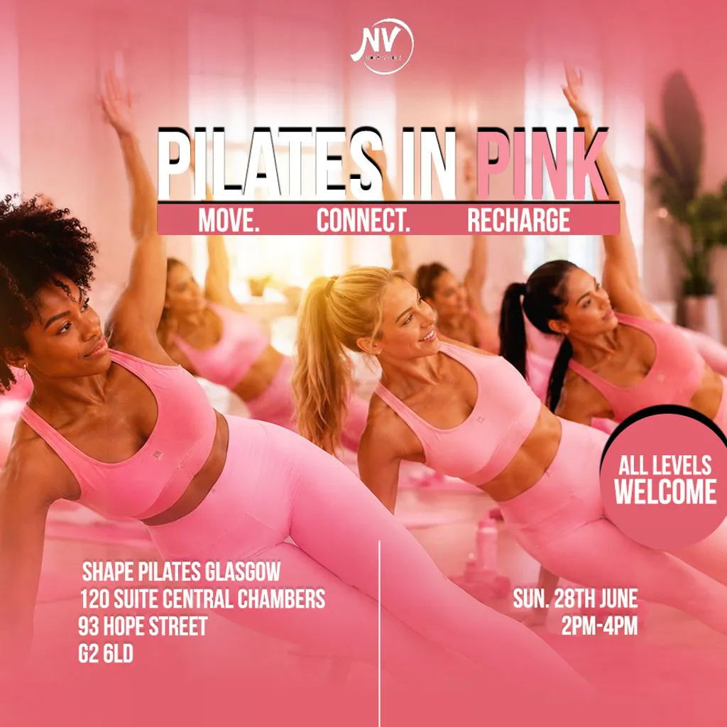 Pilates in Pink at Shape Pilates Studio