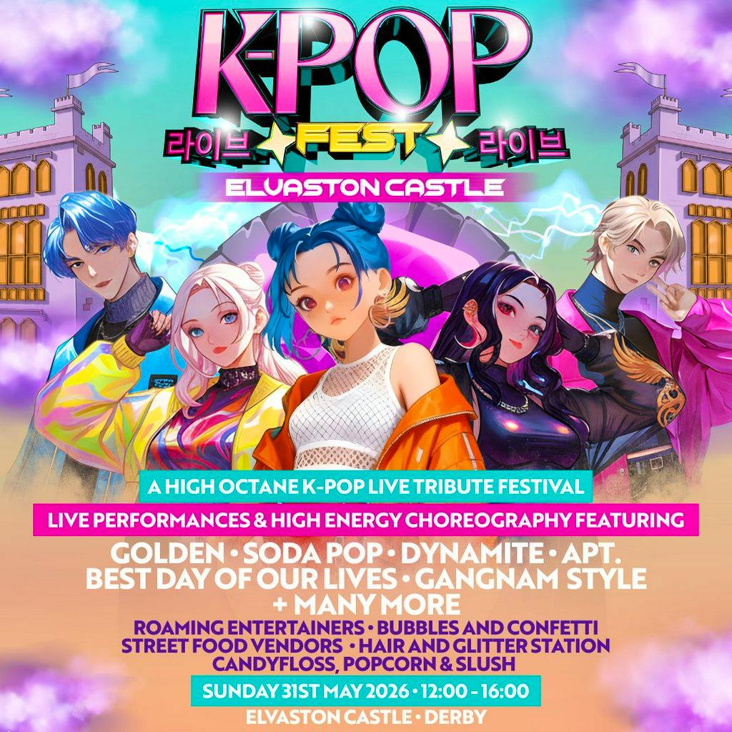 K-Pop Fest | Elvaston Castle, Derby at Elvaston Castle Country Park