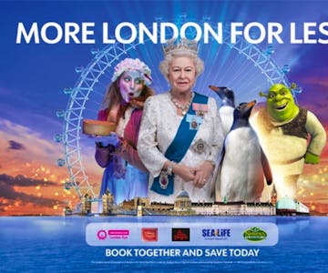 Merlin’s Magical London: 5 Attractions In 1: Madame Tussauds & London Eye & London Dungeon & Shrek’s Adventure! & Sea Life