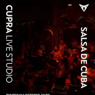 SALSA DE CUBA: In the Cupra garage at Cupra City Garage