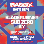 Bassix: Bladerunner, Sub Zero, KY at Cheltenham: Under The Prom