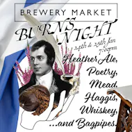 Burns Night, celebrating the bard with beers at Brewery Market at Brewery Market