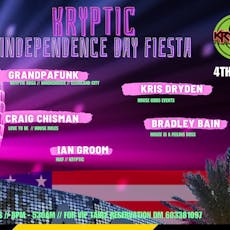 Kryptics Independence Day fiesta Ibiza at Plastik Ibiza
