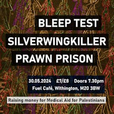 Bleep Test / Silverwingkiller / Prawn Prison at Fuel Cafe Bar