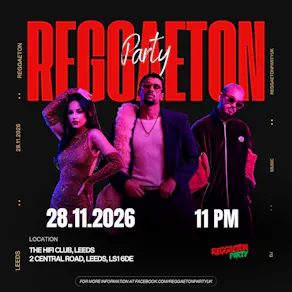Reggaeton Party (Leeds) November 2026