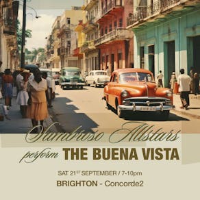 Sambroso Allstars Perform The Buena Vista - Brighton