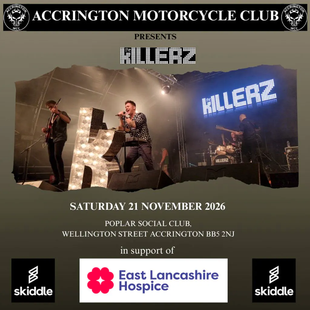 A night with The Killerz a Killers tribute band at Poplar Social Club