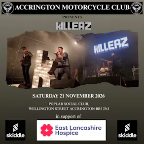 A night with The Killerz a Killers tribute band