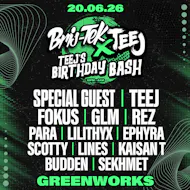 Bris-Tek x Teej's Birthday 2 at Greenworks