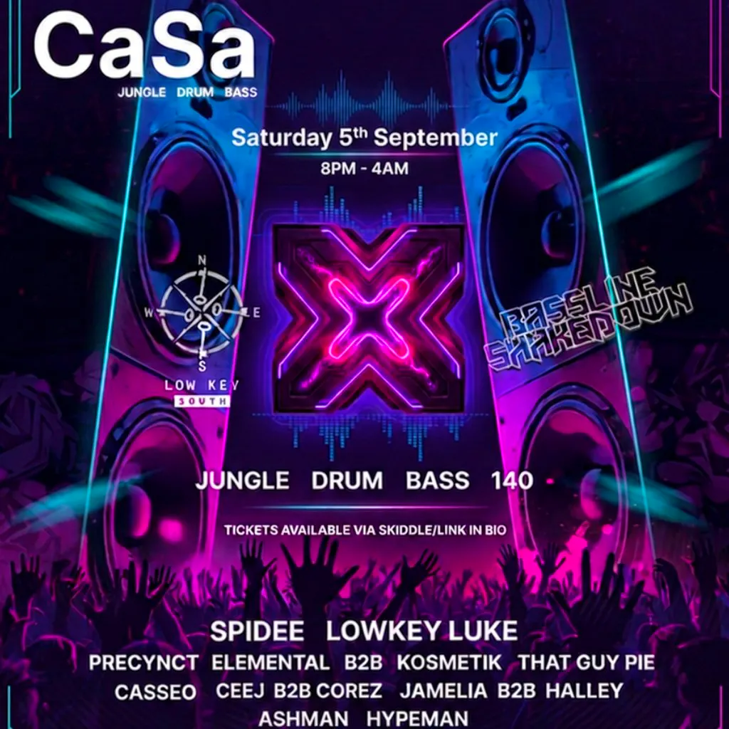 Lowkey South  X  Bassline Shakedown at Cocktail Akademia