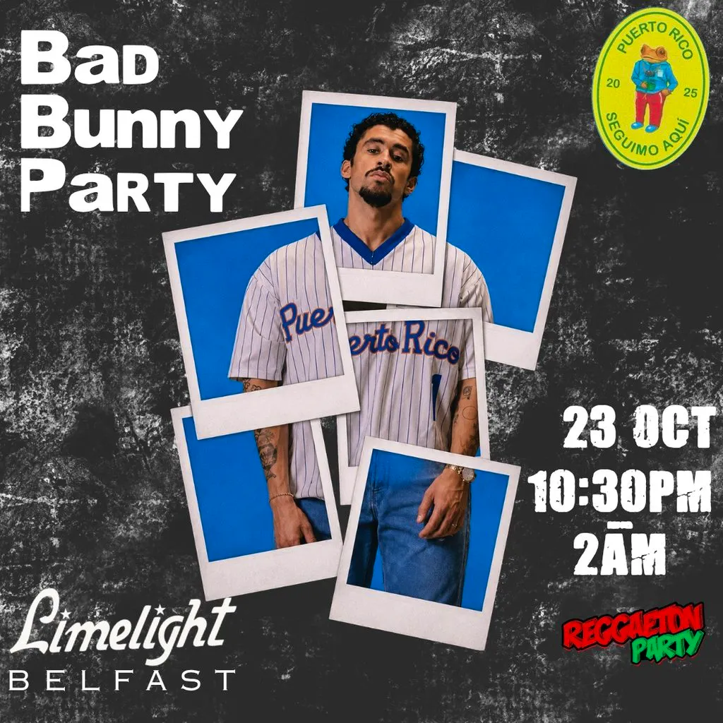 Bad Bunny Party (Belfast) at The Limelight Belfast