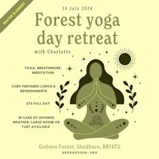 Yoga Day Retreat in Gisburn Forest at Gisburn Forest Hub