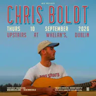 Chris Boldt at Whelans Dublin