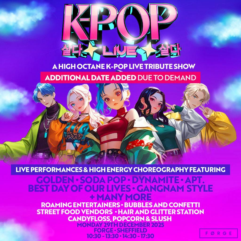 K-POP Live 2 | FORGE, Sheffield at FORGE