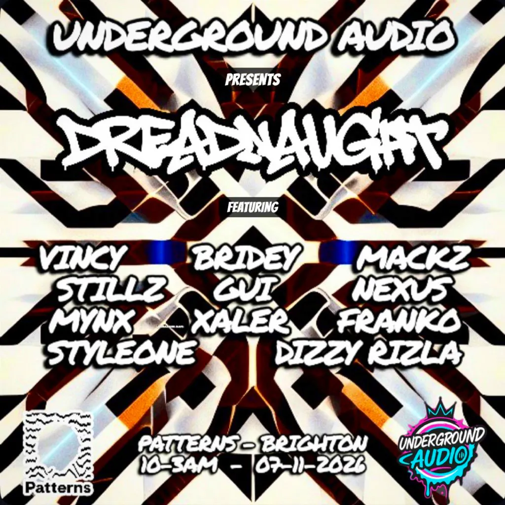 Underground audio - patterns Brighton at Patterns Brighton