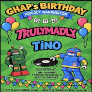 GHAP'S 2nd BIRTHDAY at The Hideout Warrington