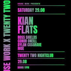 Housework Saturdays @ Twenty Two Dublin