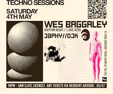 CatchMyDrift? Techno Sessions w/ Wes Baggaley / Japhy / DJK
