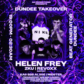 AHpromotions presents:DUNDEE TAKEOVER