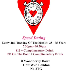 Speed dating 25 - 35 years Tuesays