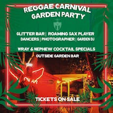 Reggae Carnival- Garden Party at Revolucion De Cuba Norwich