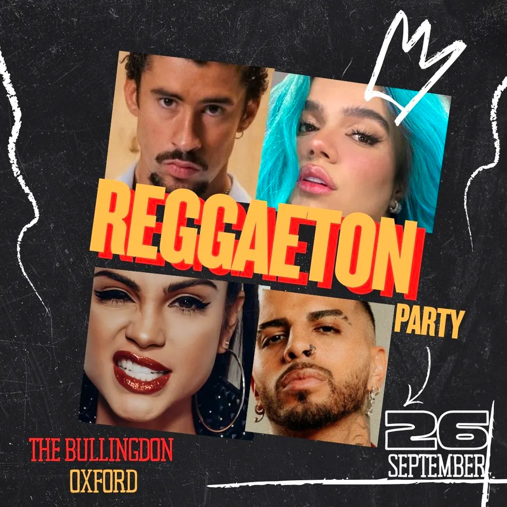 Reggaeton Party (Oxford) September 2026 at The Bullingdon