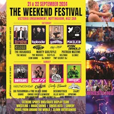 The Weekend Festival at VICTORIA EMBANKMENT,  NOTTINGHAM NG2 2AA
