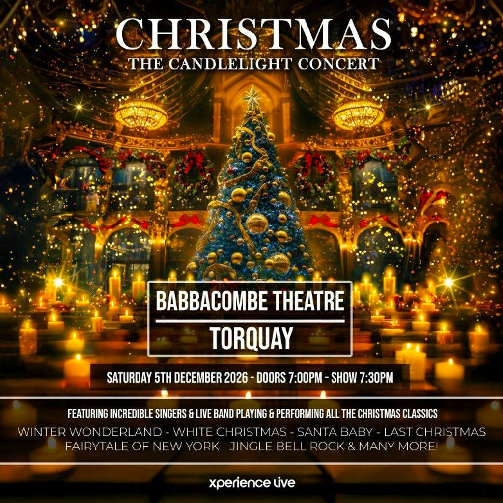 CHRISTMAS The Candlelight Concert at Babbacombe Theatre