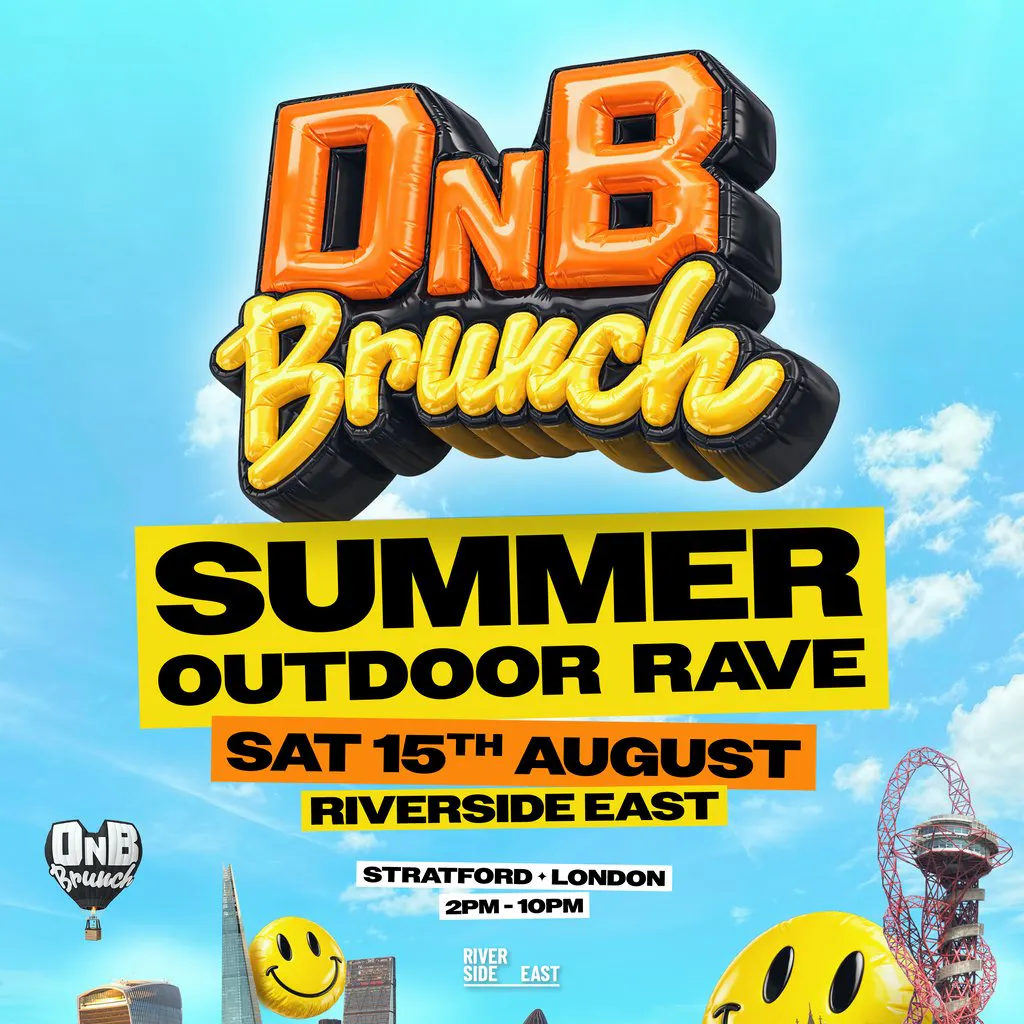 London Bridge Rave Tickets: DNB Brunch 'Summer Outdoor Rave' | Riverside East London Sat ...
