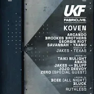 UKF x FABRICLIVE | London at Fabric London