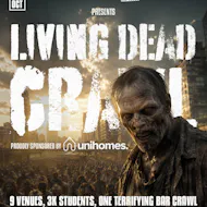 The Living Dead Crawl - Halloween 31/10/26 - Powered By UniHomes at All Over Sheffield