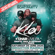 FME HOUSE (D&B) Boat Party with headliners Kleu Brighton at West Quay, Brighton Marina