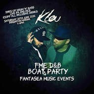 FME HOUSE (D&B) Boat Party with headliners Kleu at West Quay, Brighton Marina