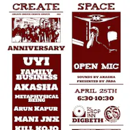 Create Space Anniversary at Drop Inn Digbeth